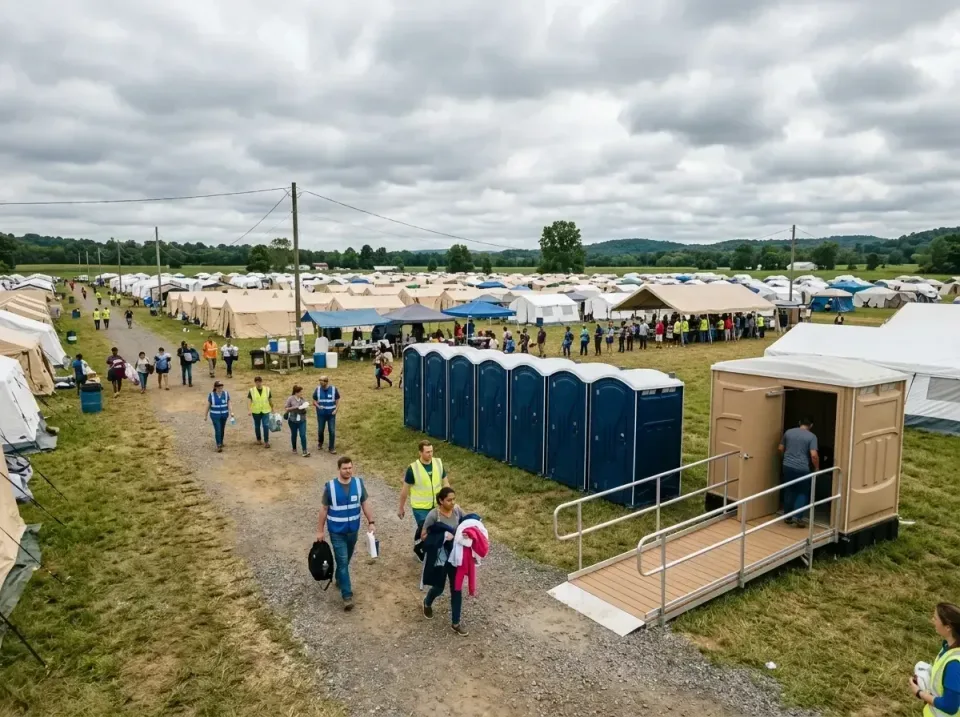 disaster-relief-camp-restrooms-010 — frequently asked questions, Dumpster & Portable Bathrooms Rental in West Terre Haute, IN
